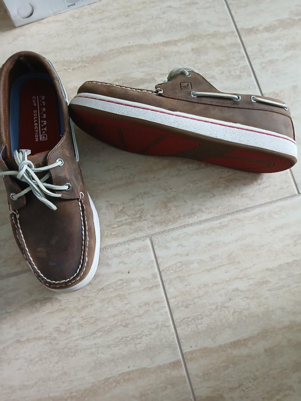 Sperry Cup - Dark Brown NEW size 11